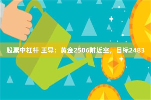 股票中杠杆 王导：黄金2506附近空，目标2483