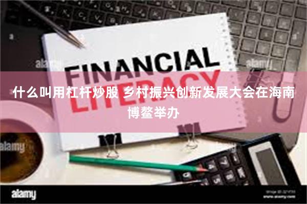 什么叫用杠杆炒股 乡村振兴创新发展大会在海南博鳌举办